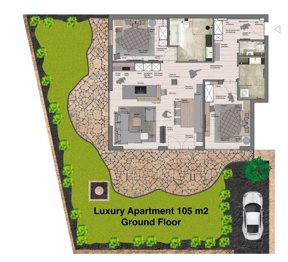 Luxury Apartments "R6 Tegernsee" 바트비제 외부 사진