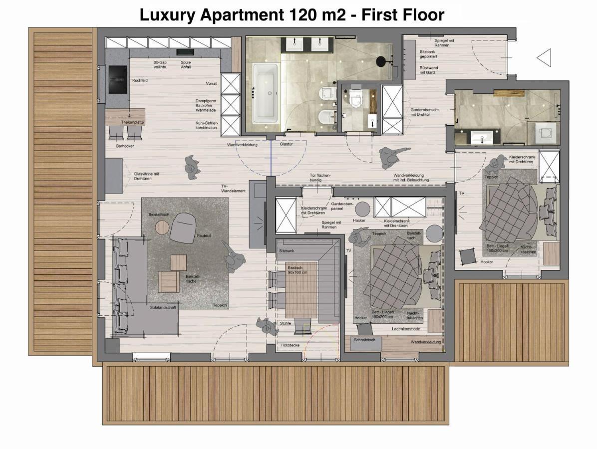 Luxury Apartments "R6 Tegernsee" 바트비제 외부 사진